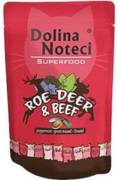 Produktbild von DOLINA NOTECI Superfood Reh und Rind Katzennassfutter - 85 g