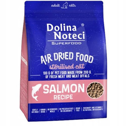 Produktbild von Dolina Noteci Superfood Sterilised Feline Lachs - 4 x 1 kg