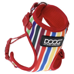 Produktbild von DOOG Hunde-Geschirr Neopren Scooby multi-color stripped