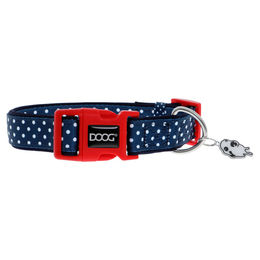 DOOG Hunde-Halsband Stella navy/polka dot – Bild 1 von 6