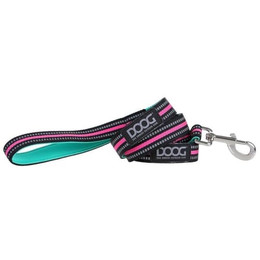 Produktbild von DOOG Neoprene Joggingleine 130cm x 2.5cm grün/pink - 130 cm