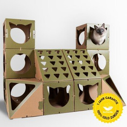 Produktbild von DoPetMe Katzenhaus The Royal Castle Grün