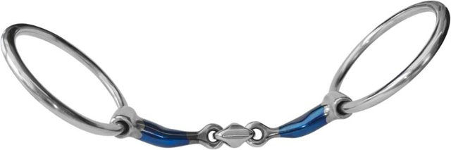 Produktbild von Doppelbroken Zügel für Pferde mit weichem Eisen Karlslund
