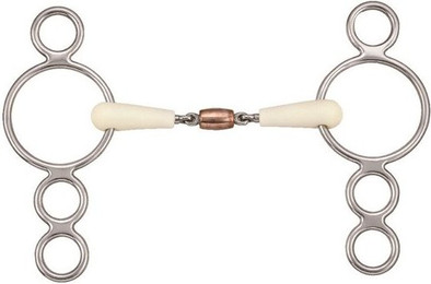 Produktbild von Doppelgelenkgebiss mit Kupferrolle Soyo Happy Mouth Pessoa