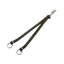 Doppelgurt Bodenhalsband mit Ringen Kerbl – Bild 1 von 2