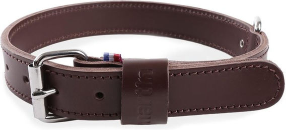 Produktbild von Doppellagiges Halsband aus Rindsleder für Hunde Martin Sellier