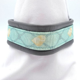 Produktbild von Doppelmoppel Hunde-Halsband Zugstopp Leder 37 cm