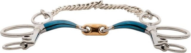 Produktbild von Doppelpferdgebiss Pelham Kavalkade Ergonomic short