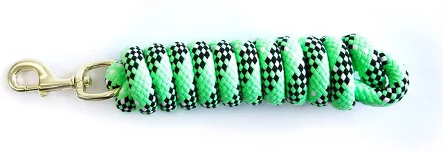 Produktbild von Doppelseil-Biothane longieren aus geflochtenem Baumwollseil KM Elite