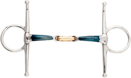 Produktbild von Doppelt gebrochene Gebiss für Pferde doppelt gebrochen Kavalkade Ergonomic