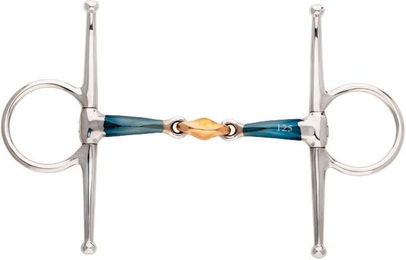 Produktbild von Doppelt gebrochene Kandare für Pferde mit Doppelblockierung Kavalkade Ergonomic