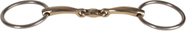 Produktbild von Doppelt gebrochener 2-Ringe-Trensenzaum für Pferde Velari 22003-41