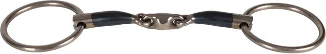 Produktbild von Doppelt gebrochener 2-Ringe-Trensenzaum für Pferde Velari 22004-03