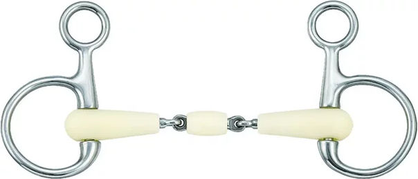 Produktbild von Doppelt gebrochenes Gebiss für Pferde Happy Mouth