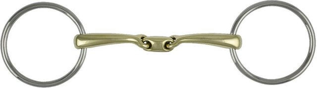 Produktbild von Doppelt gebrochenes Gebiss für Pferde Metalab Pro Bits