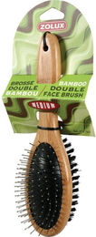 Produktbild von Doppelte Bambusbürste für Hunde Zolux