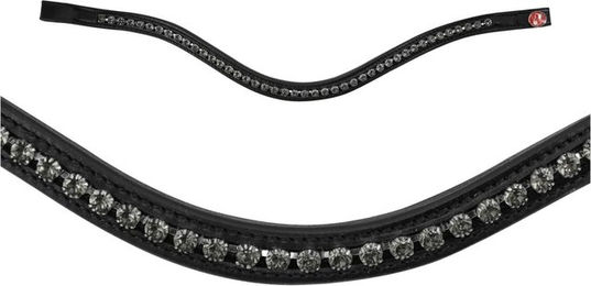 Produktbild von Doppelte Zaumzeugvorderzeug für Pferd Kieffer Paris curved shape