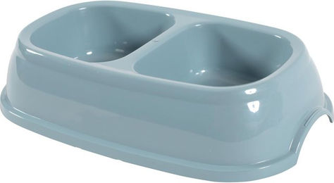 Produktbild von Doppelter rutschfester Plastiknapf für Hunde Zolux