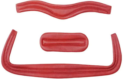 Produktbild von Doppelter Zaumzeugbezug aus Leder Kavalkade Caliano Cerra