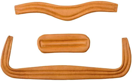 Produktbild von Doppelter Zaumzeugbezug aus Leder Kavalkade Caliano Cerra