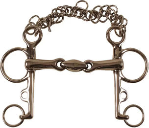 Produktbild von Doppeltes gebrochenes Pelham für Pferde Umbria Equitazione