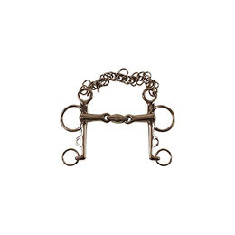 Produktbild von Doppeltes gebrochenes Pelham für Pferde Umbria Equitazione