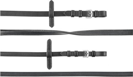 Produktbild von Doppeltes glattes Leder-Führstrick für Dressurpferde Supreme