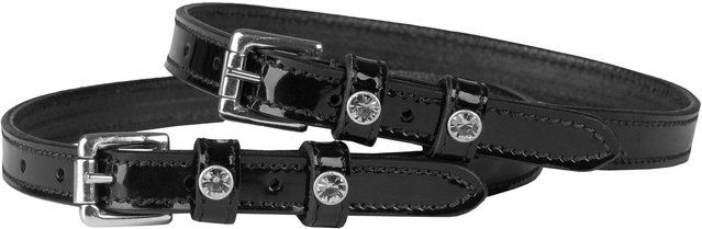 Produktbild von Doppeltes Leder-Esporenband mit glänzender Oberfläche Horka (x2)