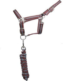 Produktbild von Doppeltes Pferdehalfter + Longe T de T