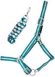 Produktbild von Doppeltes Pferdehalfter + Longe T de T