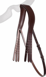 Produktbild von Doppeltes Zügelkopfstück aus veganem Leder Montar Classic ECO