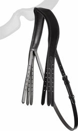 Produktbild von Doppeltes Zügelkopfstück aus veganem Leder Montar Classic ECO