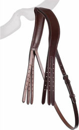 Produktbild von Doppeltes Zügelkopfstück aus veganem Leder Montar Classic ECO