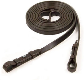 Produktbild von Doppeltrensen aus Leder mit Haken und Bolzen für Pferd Schockemöhle