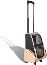 Produktbild von DOTMALL Tiertransporttasche Kleintier Trolley Haustier-Rucksack Faltbar