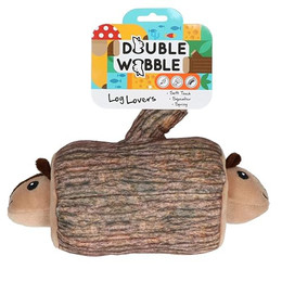 Produktbild von Double Wobble Log Lovers Hundespielzeug