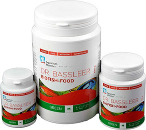 Produktbild von DR. BASSLEER BIOFISH FOOD GREEN Granulat für herbivore Zierfische - 60 g