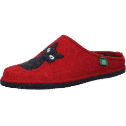 Produktbild von Dr. Brinkmann Damen Hausschuhe Neprio Home Katze Rot