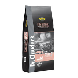 Produktbild von Dr Clauder Best Choice Junior Lachs & Reis Trockenfutter für Hunde - 12,5 kg