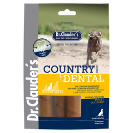Produktbild von Dr Clauder Dog Snack Country Dental Snack Medium Breed - 120 g