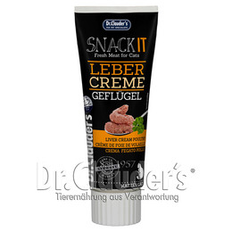 Produktbild von Dr Clauder Katzen Snack IT Leber Creme Geflügel - 75 g