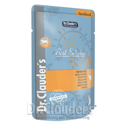 Produktbild von Dr Clauder Nassfutter für Katzen Best Selection Sterilised Huhn Pur - 16 x 85 g