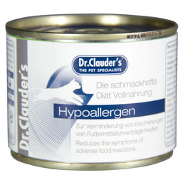 Produktbild von Dr Clauder Nassfutter für Katzen Hypoallergen Diät - 6 x 200 g