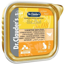 Produktbild von Dr Clauder Premium Nassfutter für Katzen - 32 x 100 g
