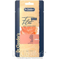 Produktbild von Dr. Clauder's 12 x 30g Filet Katzensnack Lachs