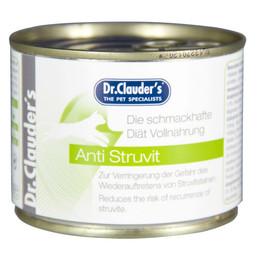 Produktbild von Dr. Clauder's Anti Struvit Diät Katzenfutter - 6 x 200 g