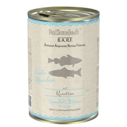 Produktbild von Dr.Clauder´s B.A.R.F. Komplett Menue Fisch-Pfännchen - 6 x 400 g
