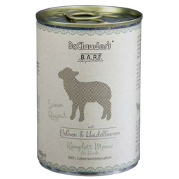 Produktbild von DR.CLAUDER'S B.A.R.F. Komplett Menue Lammragout - 400 g