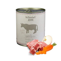 Produktbild von DR.CLAUDER'S B.A.R.F. Komplett Menue Rinderteller - 6 x 133,33 g