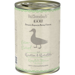 Produktbild von Dr.Clauder's BARF Komplett Menü Enteneintopf - 6 x 400 g